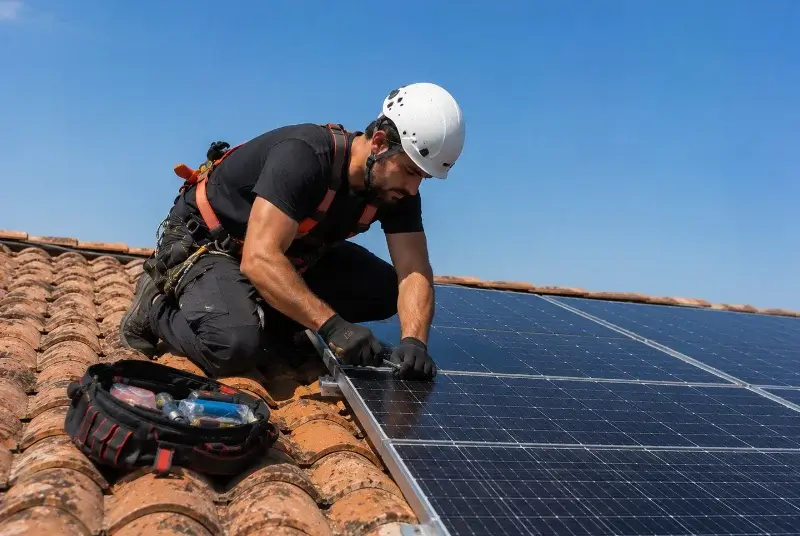Maintenance et monitoring de panneaux solaires à Epagny Metz-Tessy